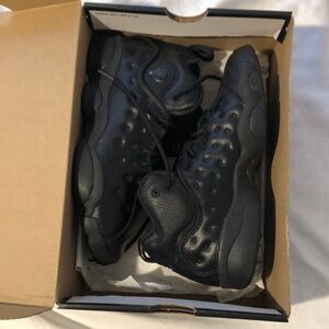 Black jordan jumpman team 2 bg shoes